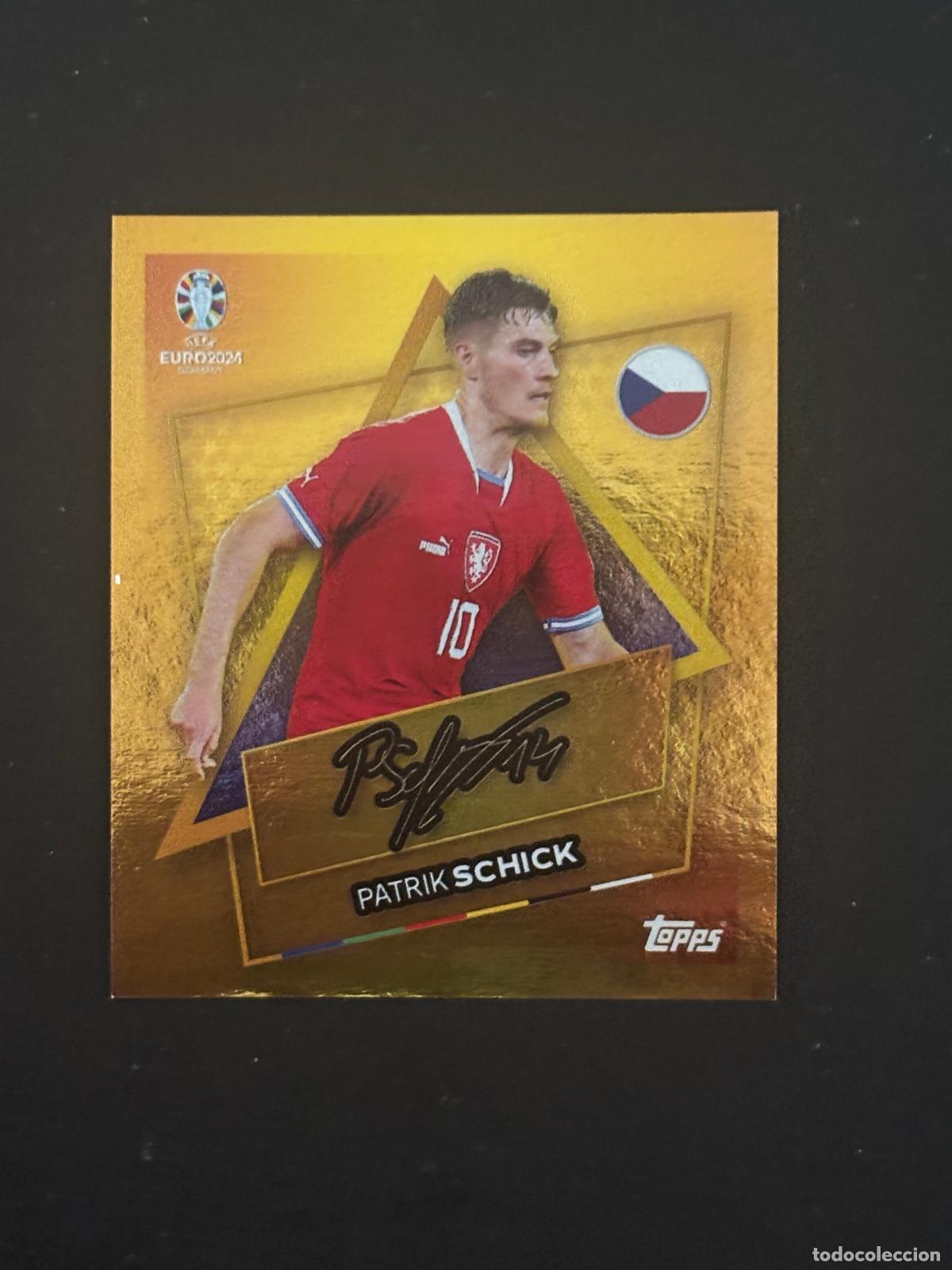 Cromos de Futebol: CZE SP SCHICK FIRMA REPUBLICA CHECA TOPPS EURO 24 2024