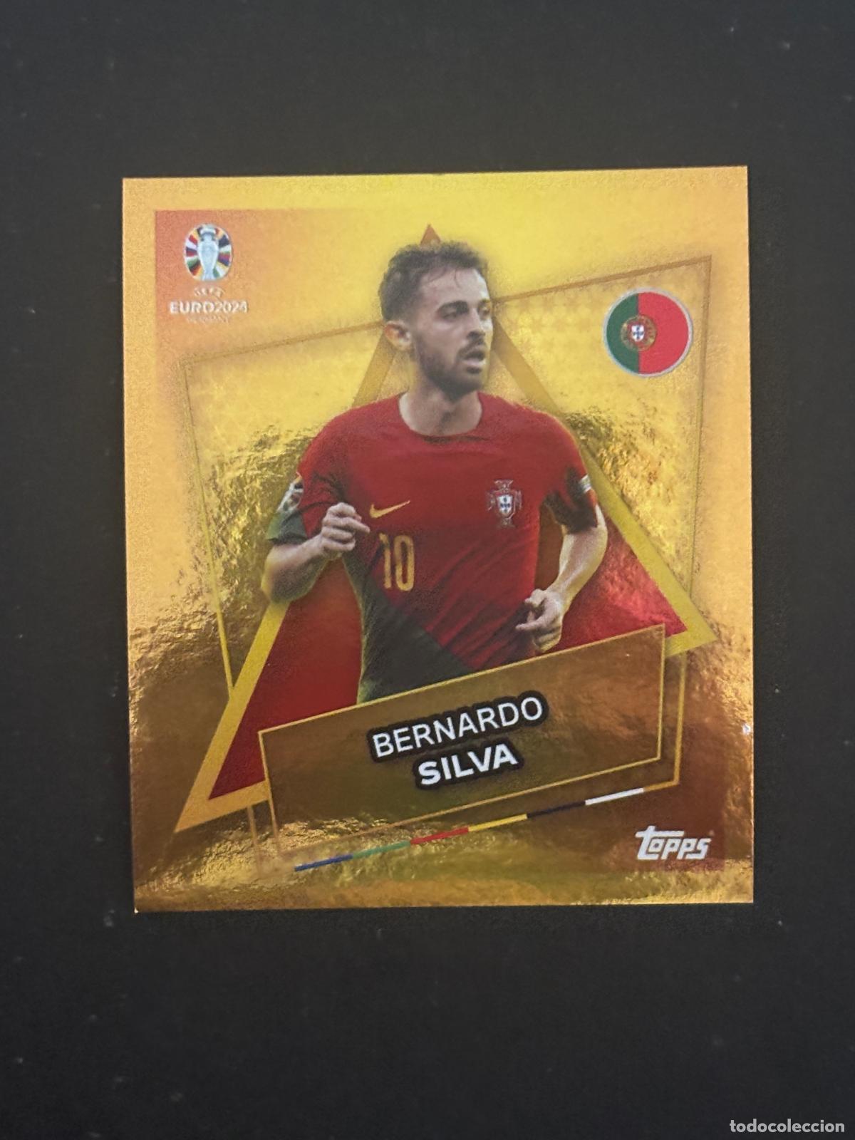 Figurine di Calcio: POR SP BERNARDO SILVA PORTUGAL TOPPS EURO 24 2024