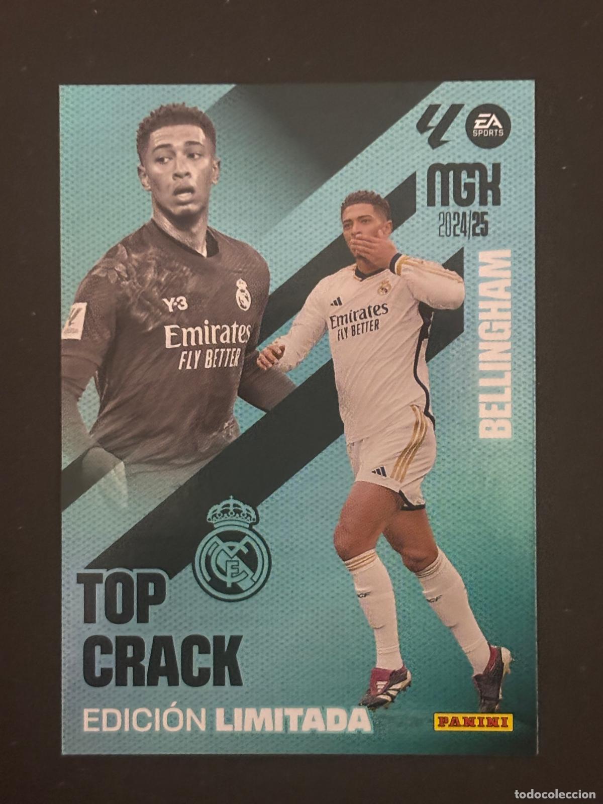 Fu&szlig;ball-Sticker: BELLINGHAM TOP CRACK EDICION LIMITADA MEGACRACKS 24 25 2024 2025 MGK REAL MADRID