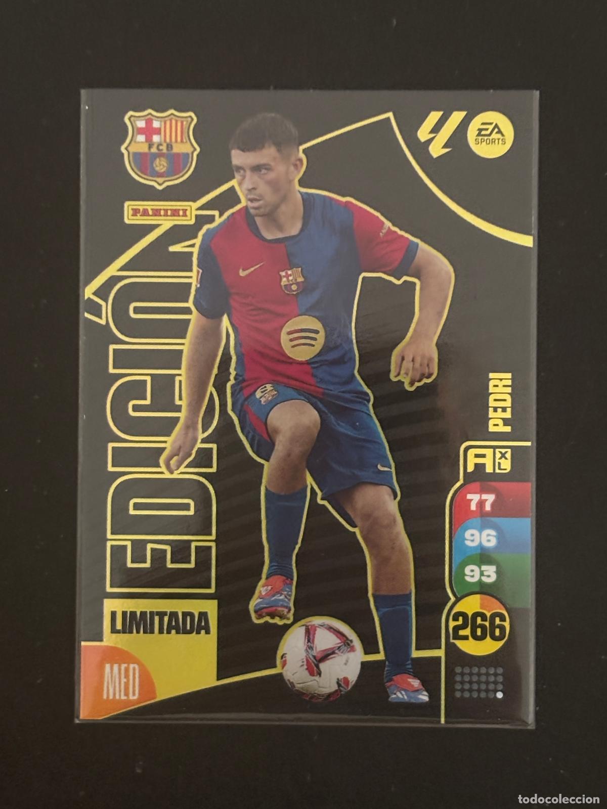 Fu&szlig;ball-Sticker: PEDRI EDICI&Oacute;N LIMITADA ADRENALYN 24 25 BARCELONA 2024 2025