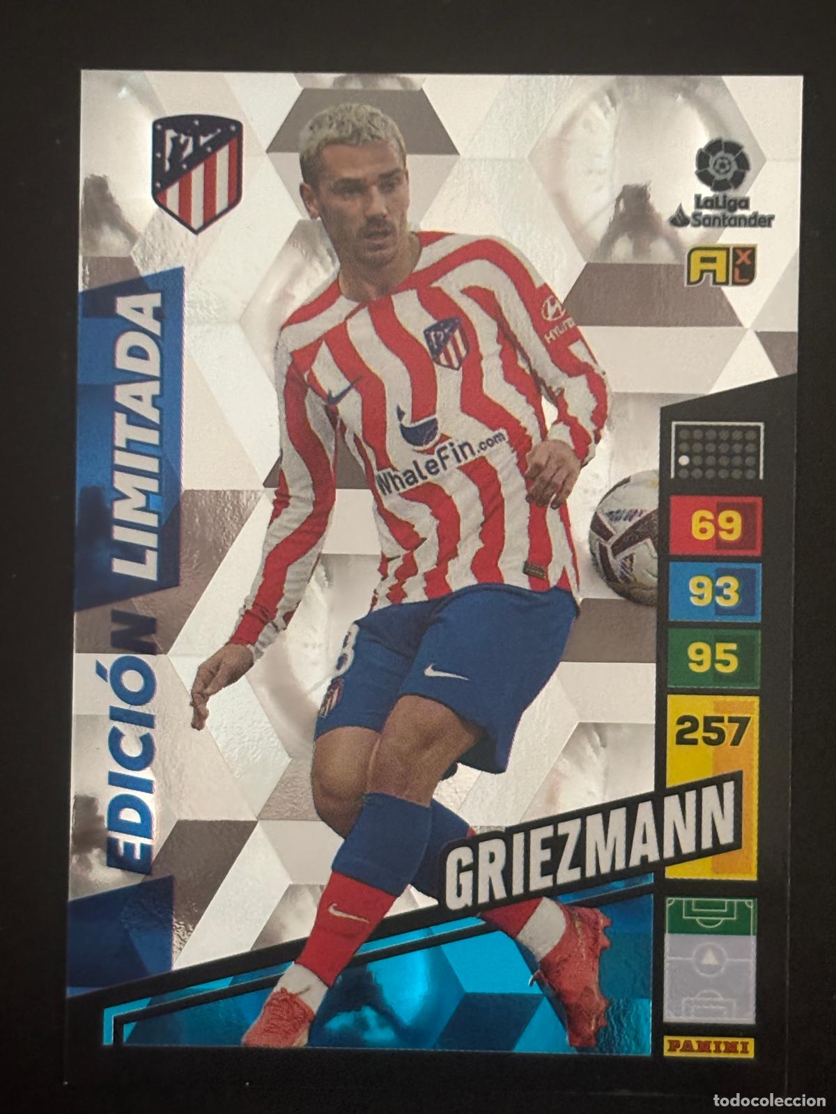 Fu&szlig;ball-Sticker: GRIEZMANN EDICION LIMITADA AT BILBAO ADRENALYN 22 23 2022 2023