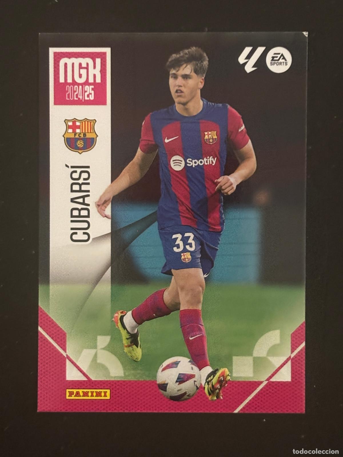 Fu&szlig;ball-Sticker: 78 CUBARSI BARCELONA ROOKIE MEGACRACKS MGK 24 25 2024 2025