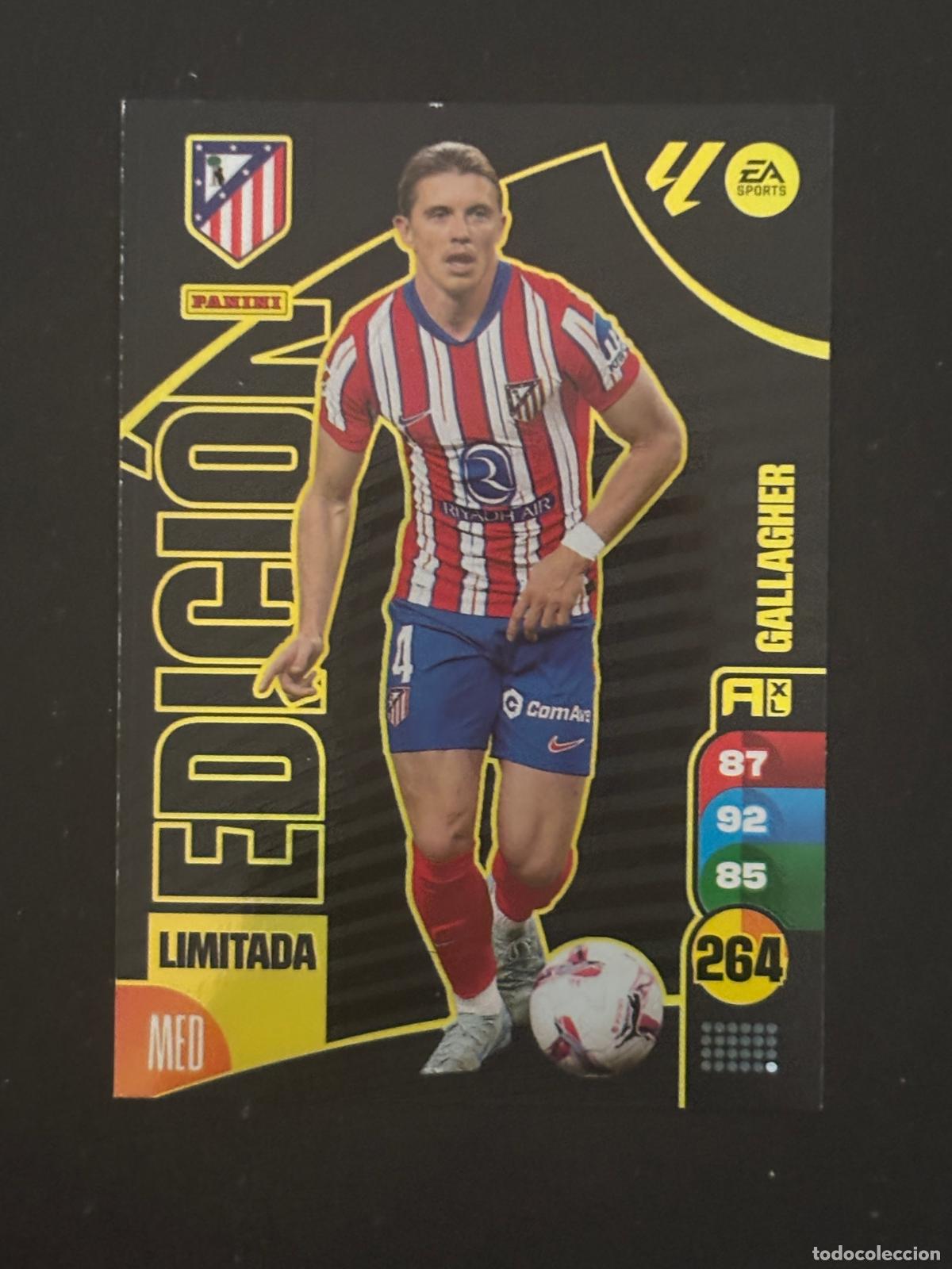 Fu&szlig;ball-Sticker: GALLAGUER EDICION LIMITADA ATLETICO MADRID MEGACRAKS 24 25 2024 2025