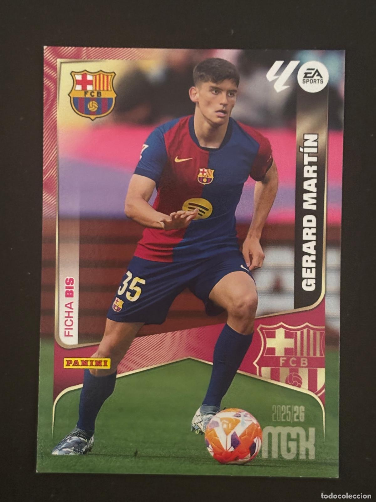 Fu&szlig;ball-Sticker: 80BIS GERARD MARTIN BARCELONA ROOKIE 3&ordf; EDICI&Oacute;N MEGACRACKS MGK 25 26 2025 2026