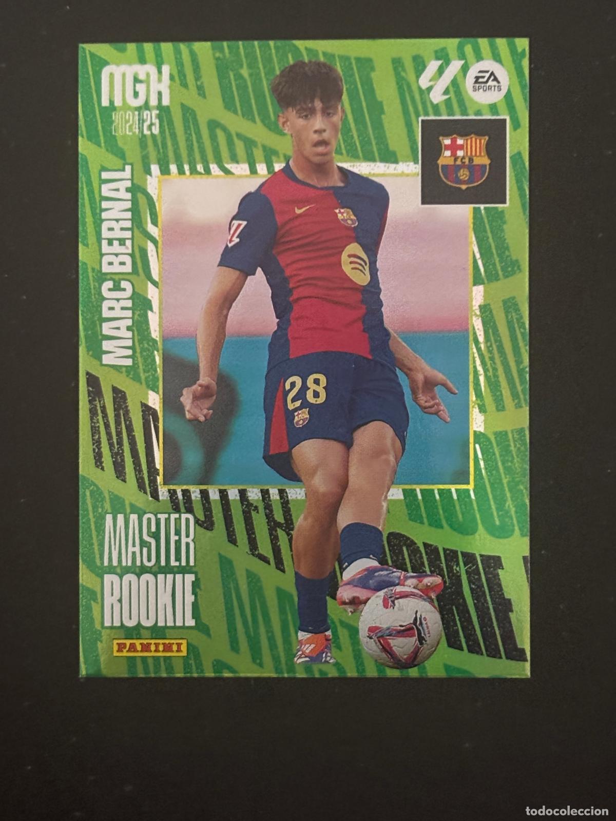 Fu&szlig;ball-Sticker: 508 MARC BERNAL BARCELONA MASTER ROOKIE MEGACRACKS MGK 24 25 2024 2025
