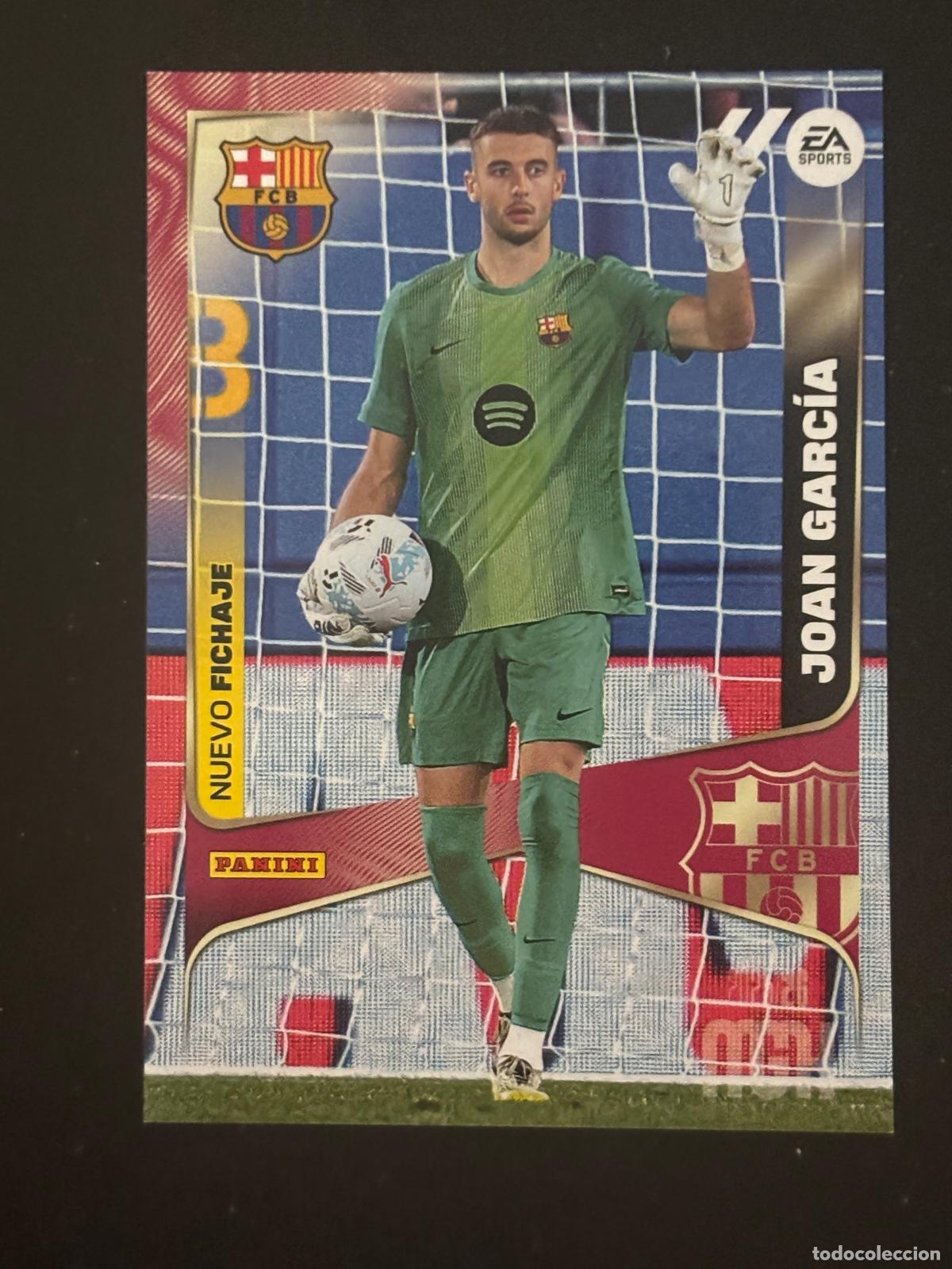 Fu&szlig;ball-Sticker: 450 JOAN GARC&Iacute;A BARCELONA NUEVO FICHAJE 3&ordf; EDICI&Oacute;N MEGACRACKS MGK 25 26 2025 2026