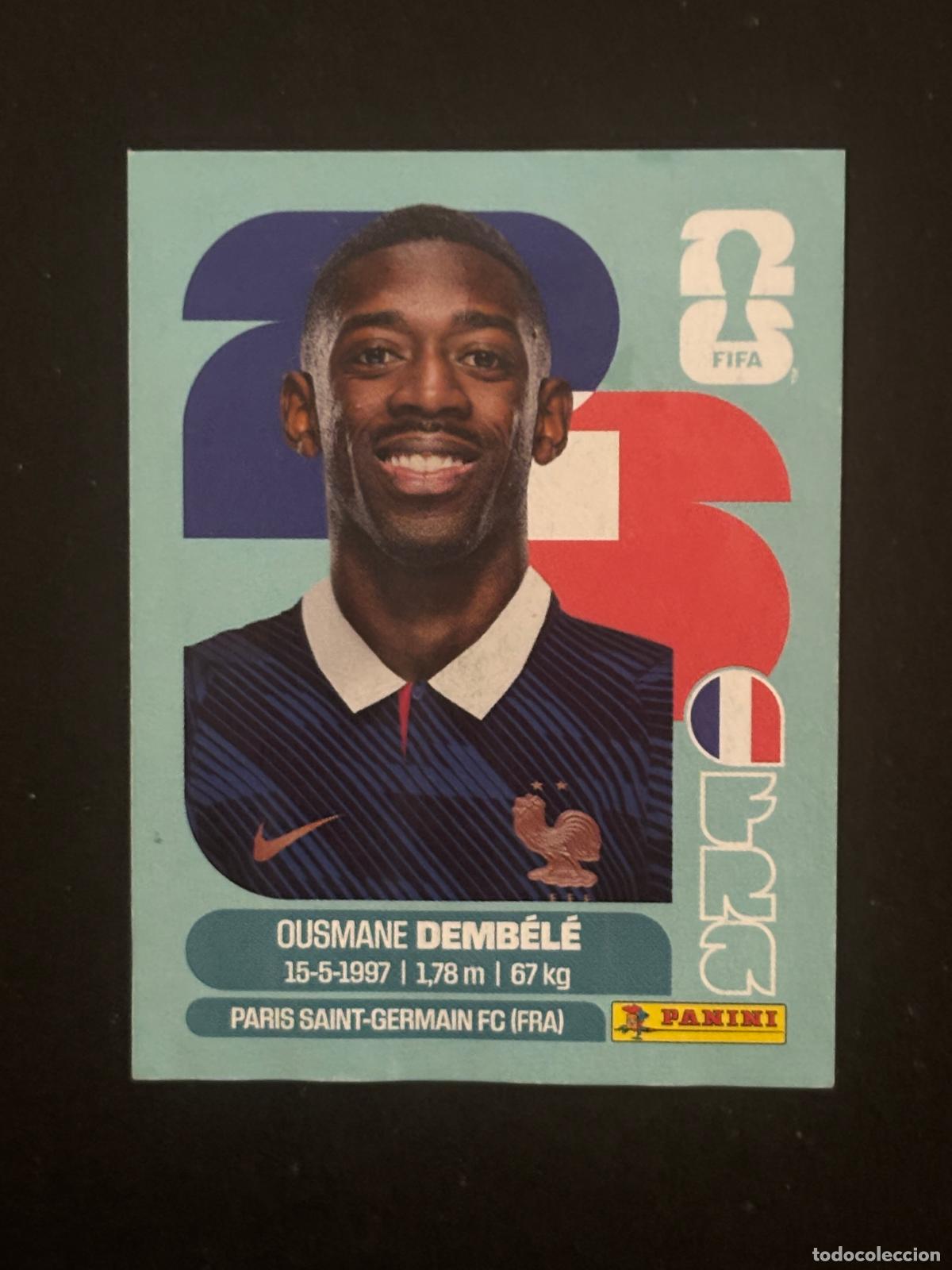 Football Stickers: FRA 15 DEMBELE FRANCIA MUNDIAL WORLD CUP FIFA 2026 26