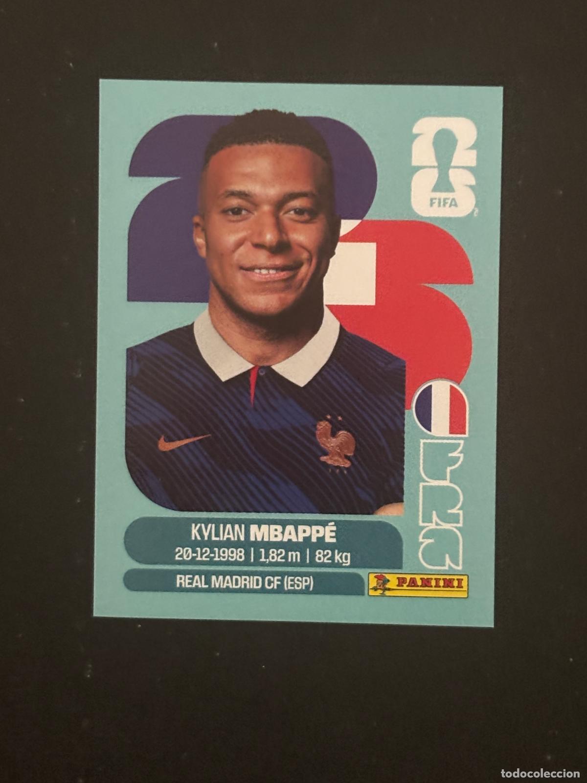 Football Stickers: FRA 20 MBAPPE FRANCIA MUNDIAL WORLD CUP FIFA 2026 26