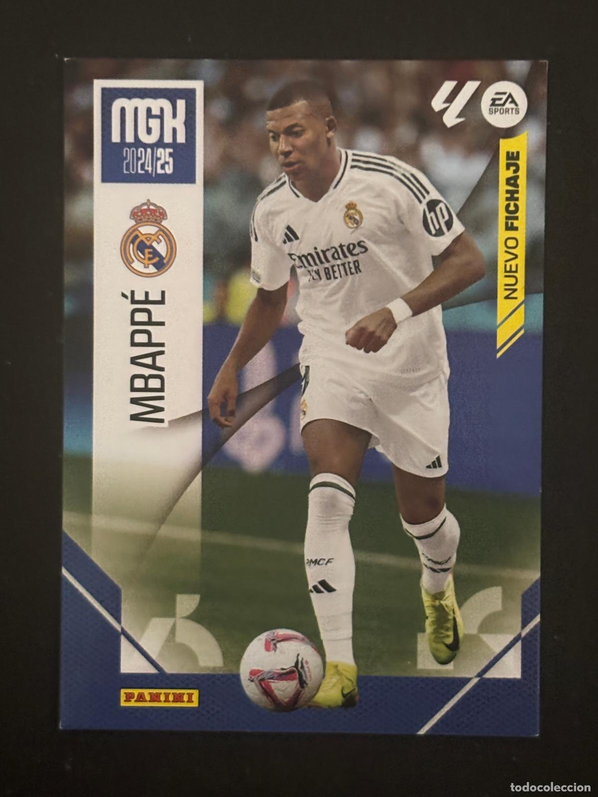 Cromos de Futebol: 459 MBAPPE NUEVO FICHAJE REAL MADRID 3&ordf; EDICI&Oacute;N MEGACRACKS MGK 24 25 2024 2025