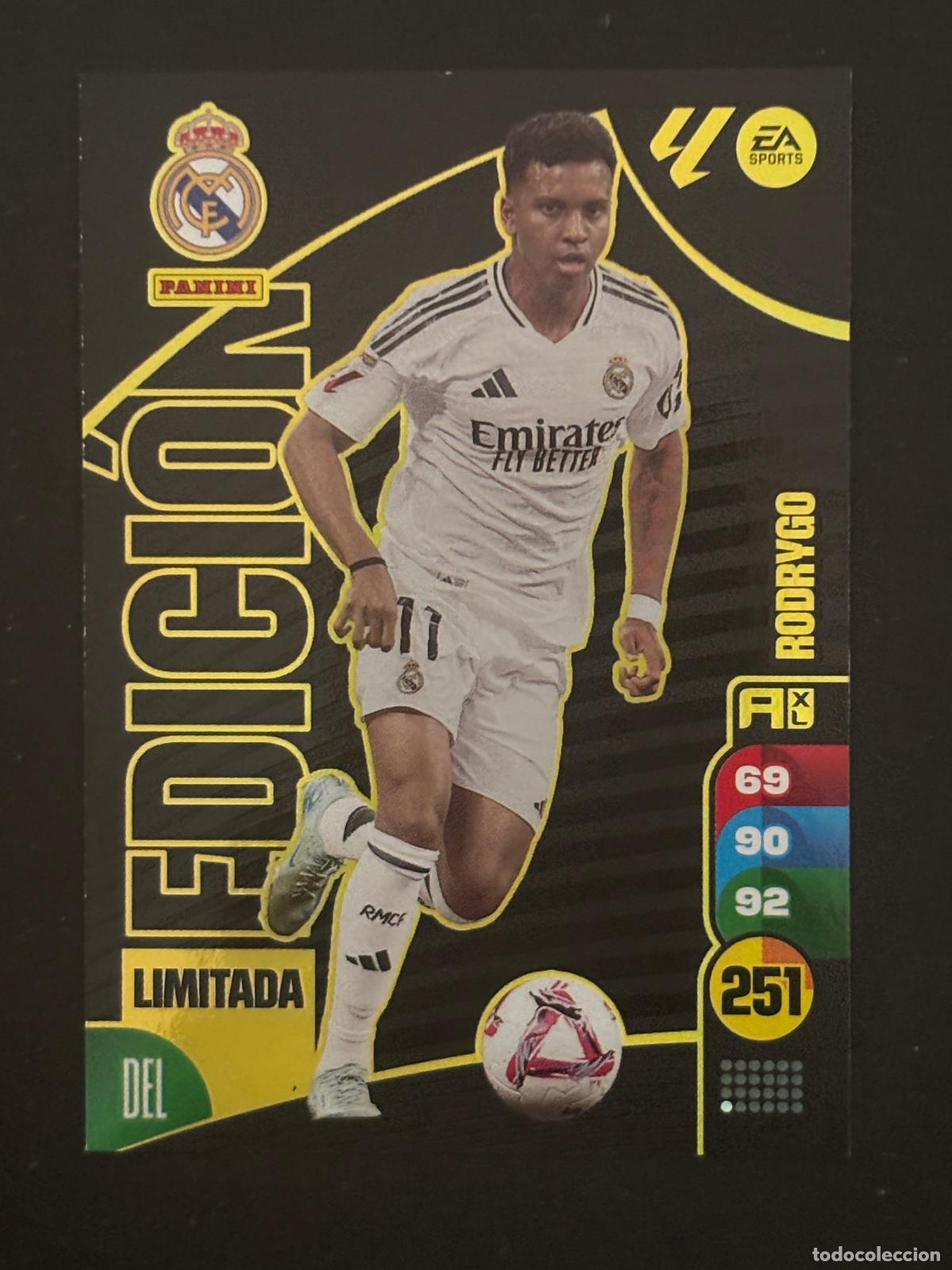 Cromos de Futebol: RODRYGO EDICION LIMITADA REAL MADRID MEGACRAKS 24 25 2024 2025