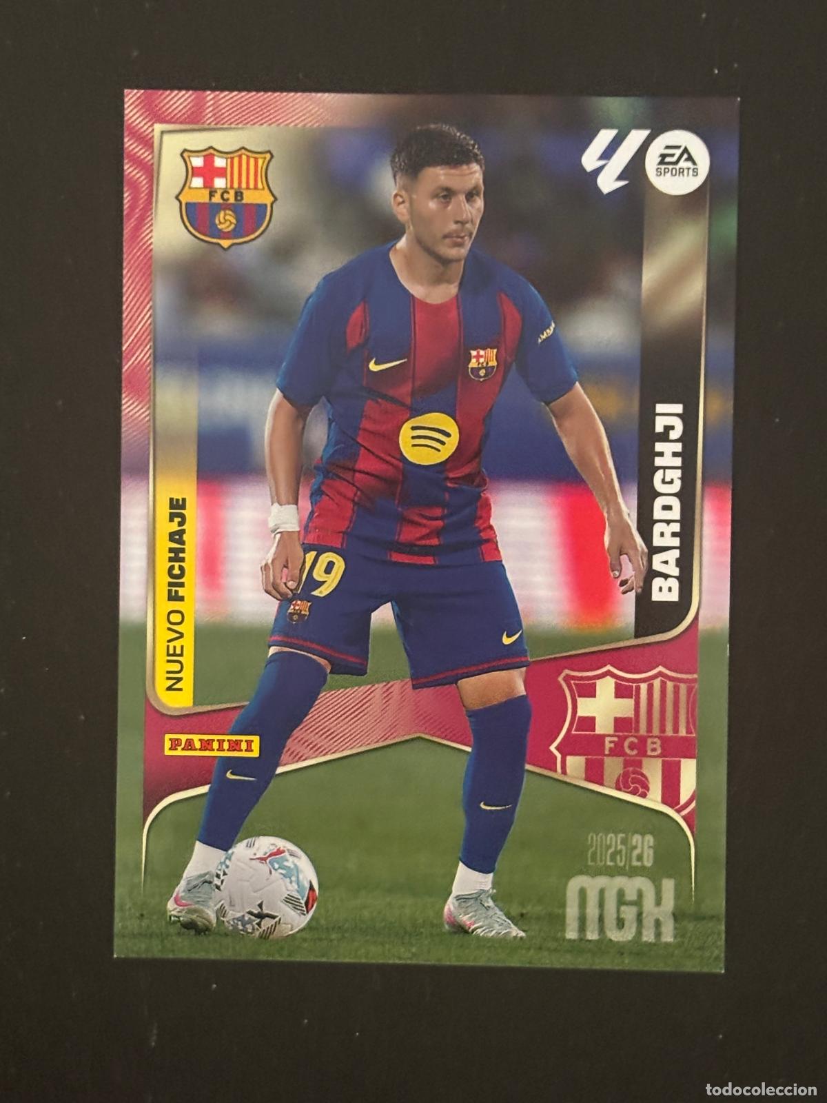 Cromos de Futebol: 456 BARDGHJI BARCELONA NUEVO FICHAJE 3&ordf; EDICI&Oacute;N MEGACRACKS MGK 25 26 2025 2026