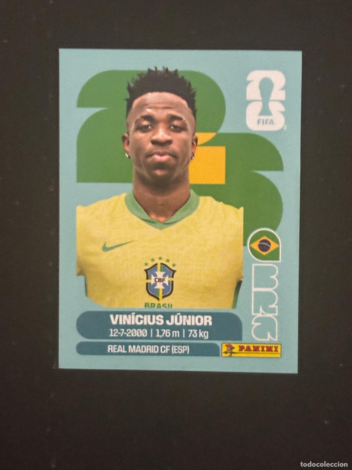 Cromos de Futebol: BRA 14 VINICIUS BRASIL VINI MUNDIAL WORLD CUP FIFA 2026 26