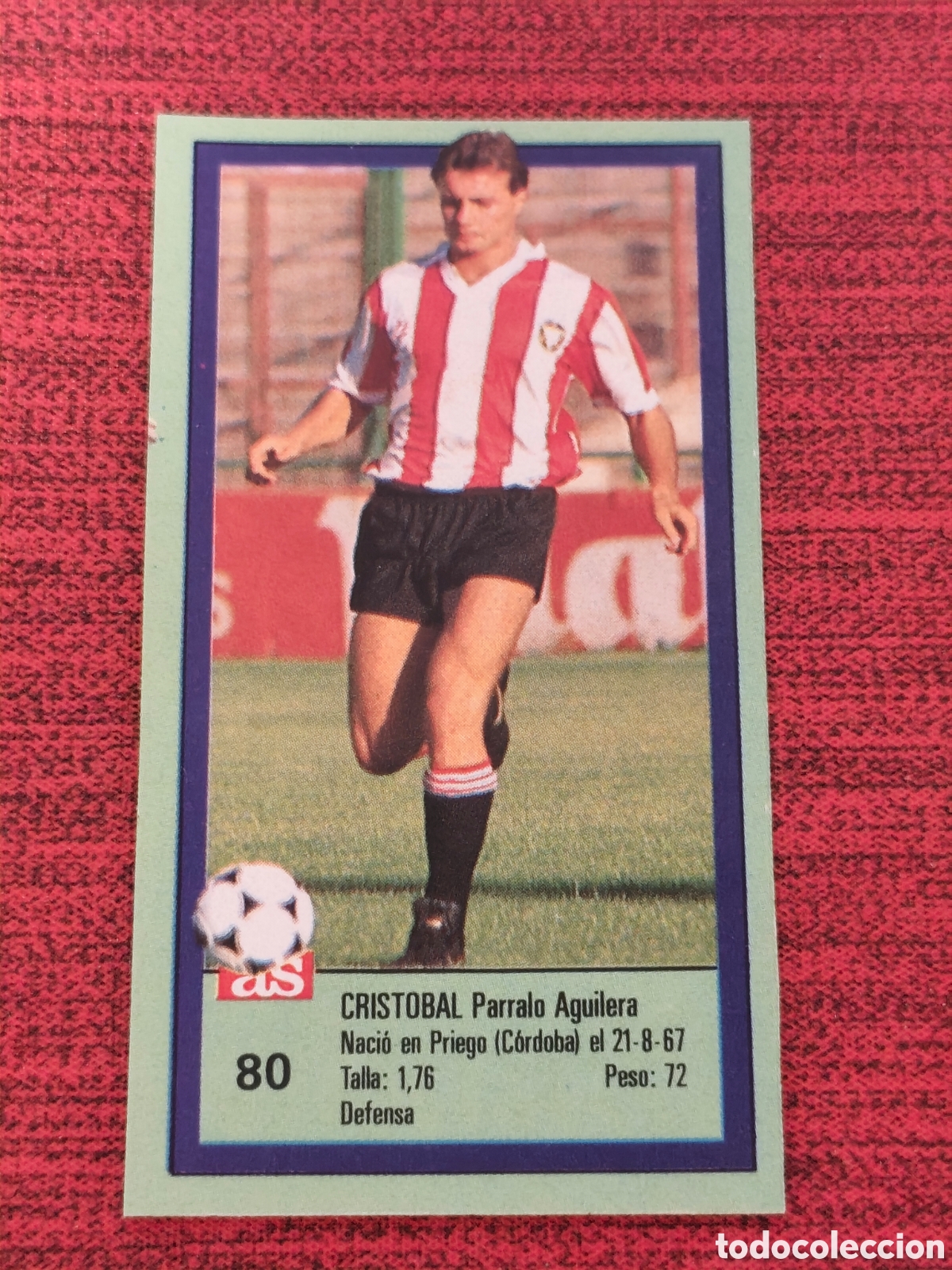 Football Stickers: 80 CRIST&Oacute;BAL LOGRO&Ntilde;&Eacute;S ASES DE LA LIGA 1989 1990 DIARIO AS