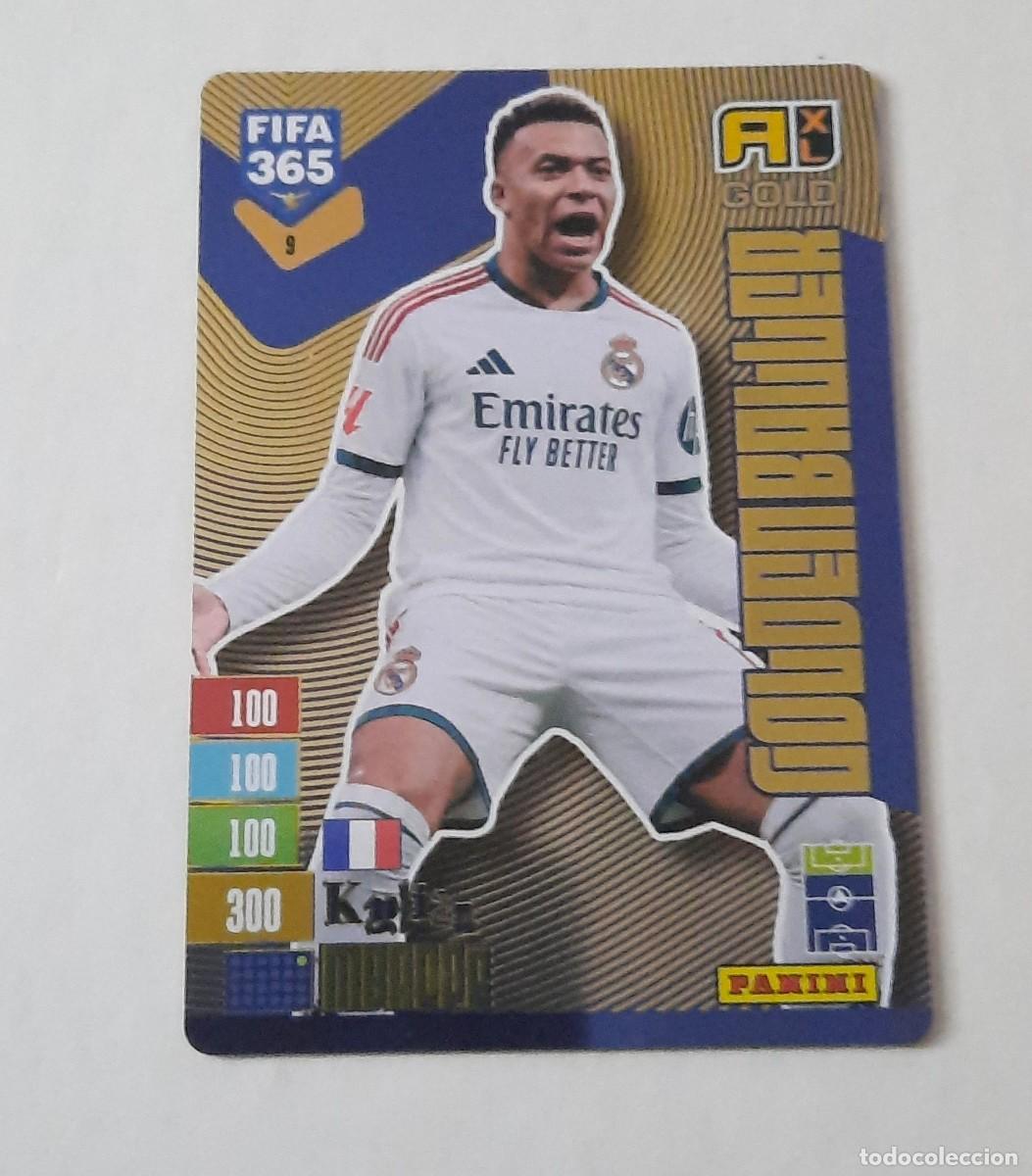 Cromos de Futebol: Kylian Mbappe Golden Baller Fifa 365 2027