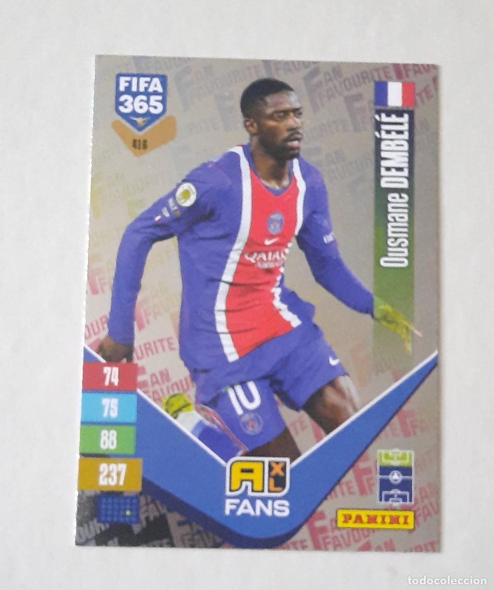 Figurine di Calcio: Ousamane Demb&eacute;l&eacute; plata Fans Favourite Fifa 365 2027