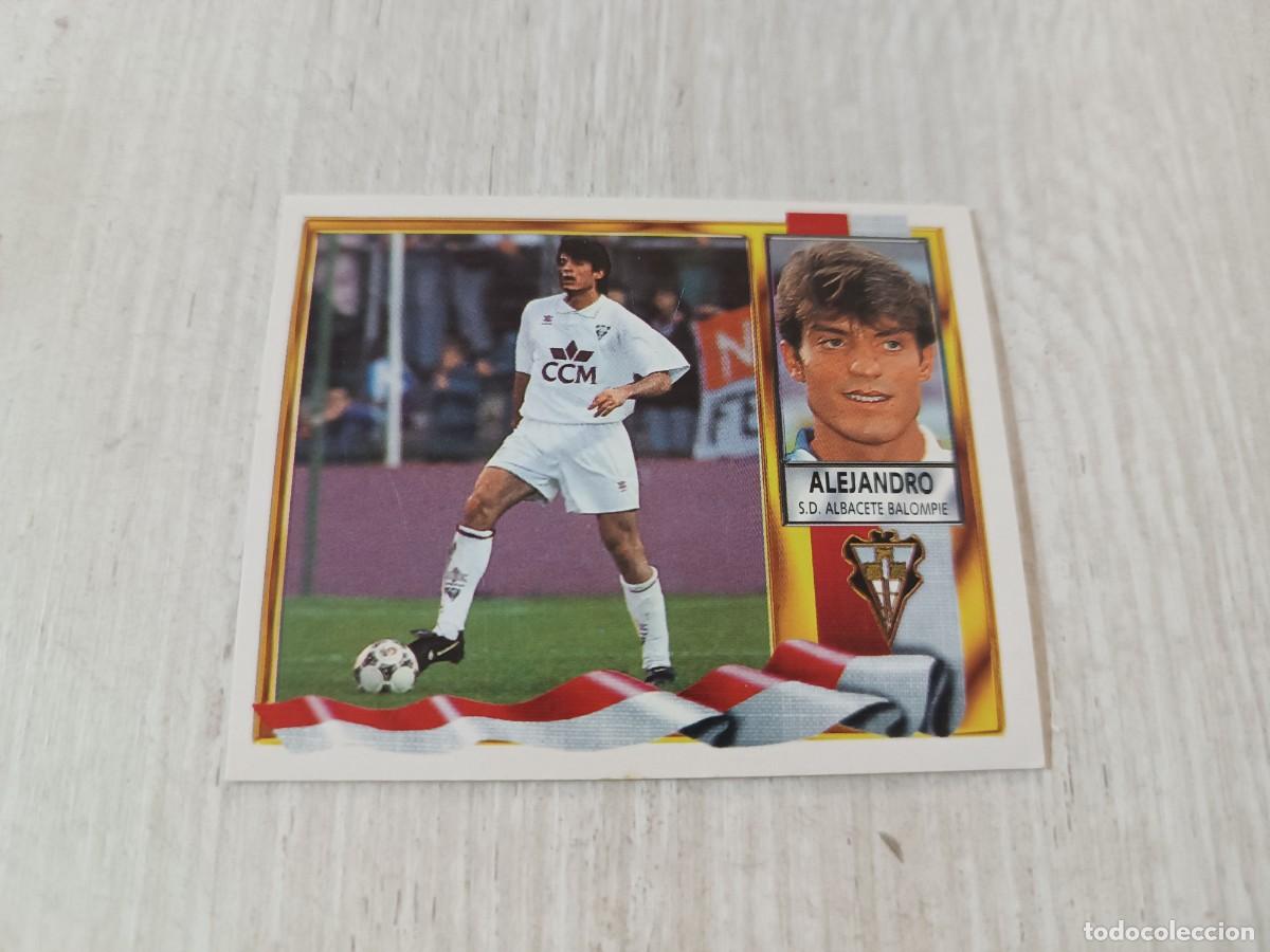 Figurine di Calcio: ALEJANDRO COLOCA SIN PEGAR LIGA ESTE 95 96