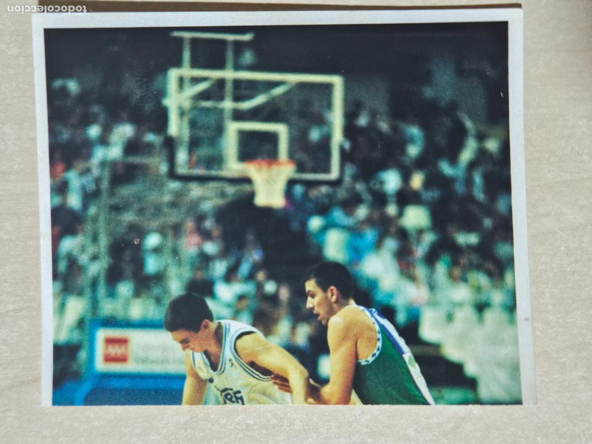 Football Stickers: CROMO N&ordm; 251 DEL ALBUM REAL MADRID FUTBOL Y BALONCESTO 1994 1995 - NUNCA PEGADO