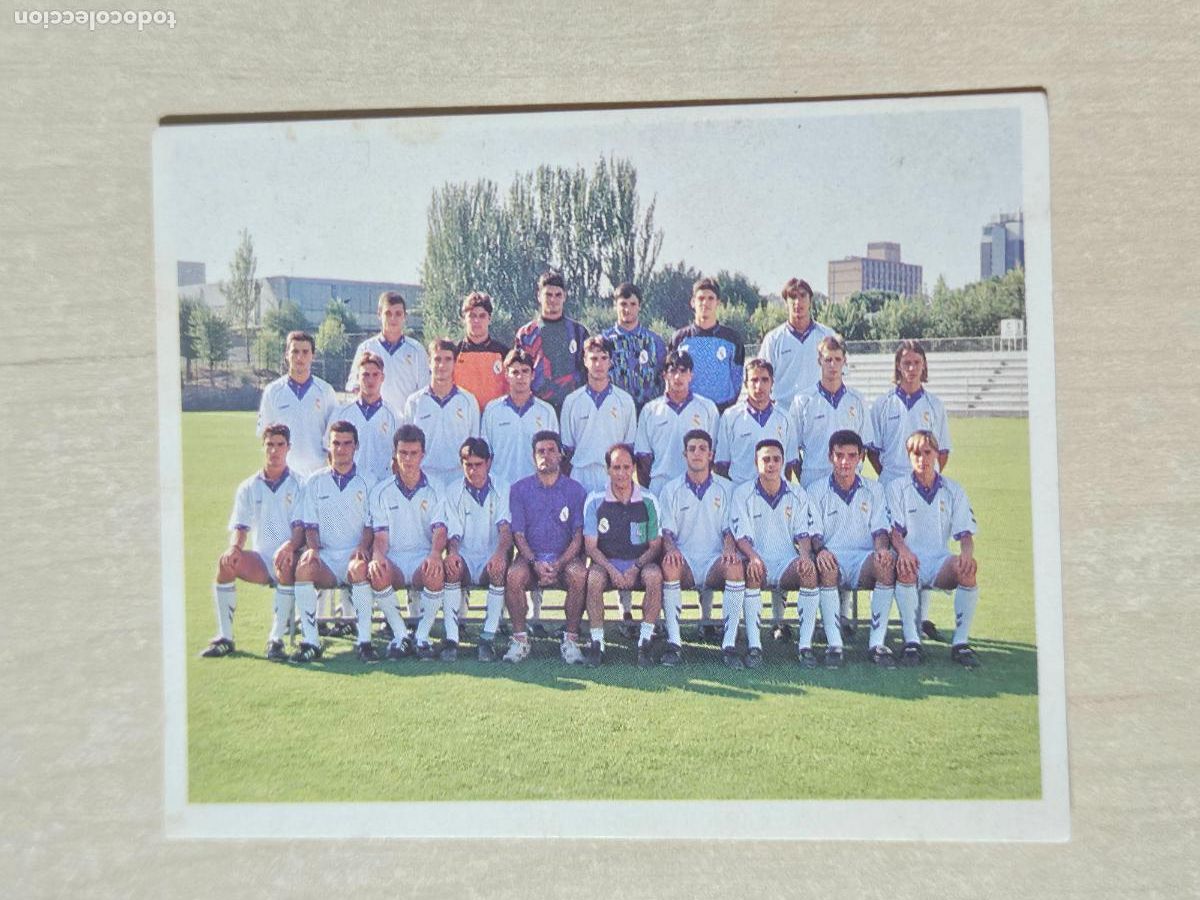 Football Stickers: CROMO N&ordm; 224 DEL ALBUM REAL MADRID FUTBOL Y BALONCESTO 1994 1995 - NUNCA PEGADO
