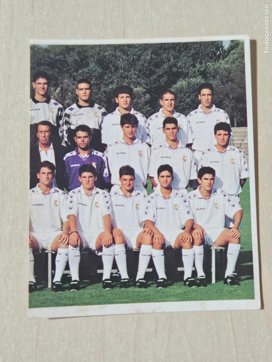 Football Stickers: CROMO N&ordm; 223 DEL ALBUM REAL MADRID FUTBOL Y BALONCESTO 1994 1995 - NUNCA PEGADO