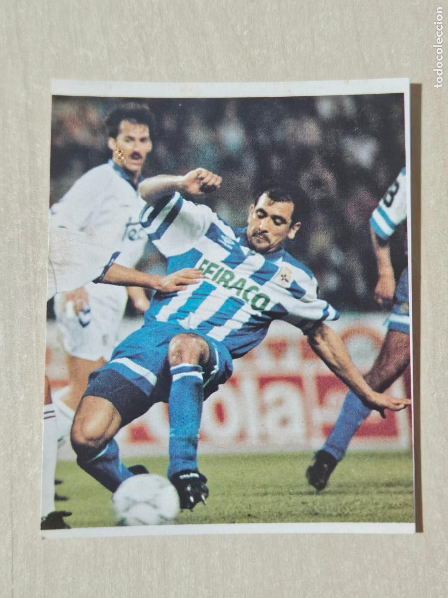 Fu&szlig;ball-Sticker: CROMO N&ordm; 219 DEL ALBUM REAL MADRID FUTBOL Y BALONCESTO 1994 1995 - NUNCA PEGADO