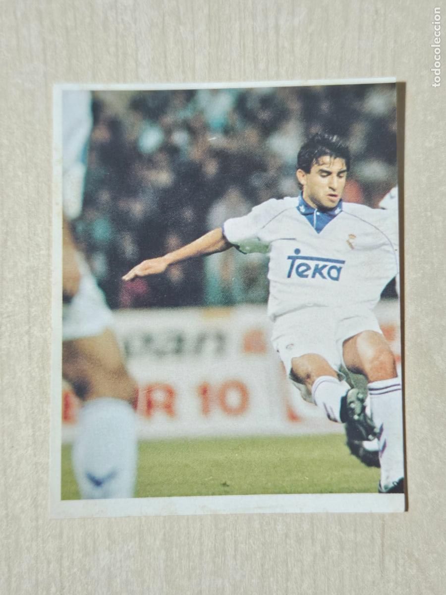 Cromos de Futebol: CROMO N&ordm; 218 DEL ALBUM REAL MADRID FUTBOL Y BALONCESTO 1994 1995 - NUNCA PEGADO