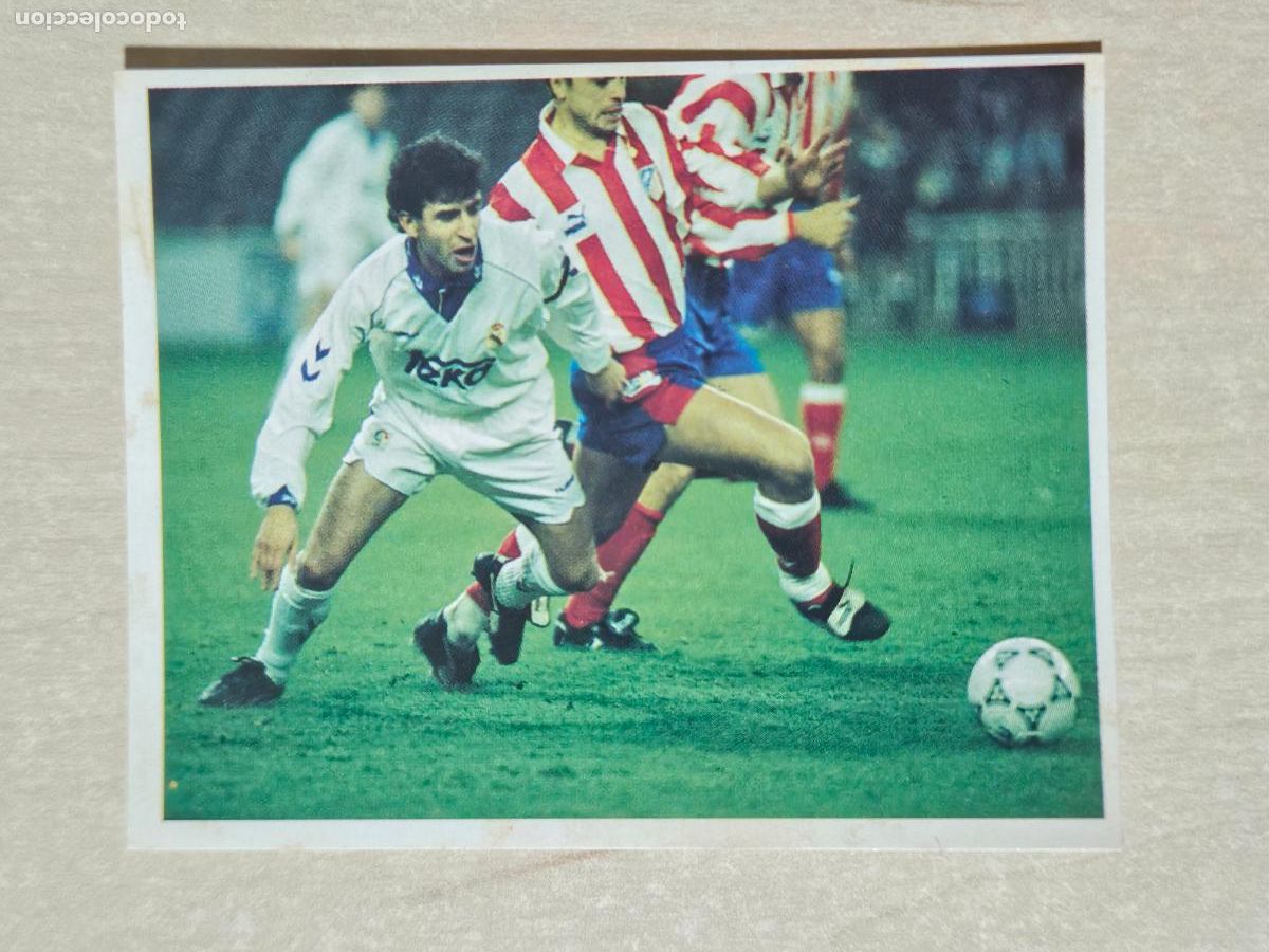 Cromos de Futebol: CROMO N&ordm; 217 DEL ALBUM REAL MADRID FUTBOL Y BALONCESTO 1994 1995 - NUNCA PEGADO