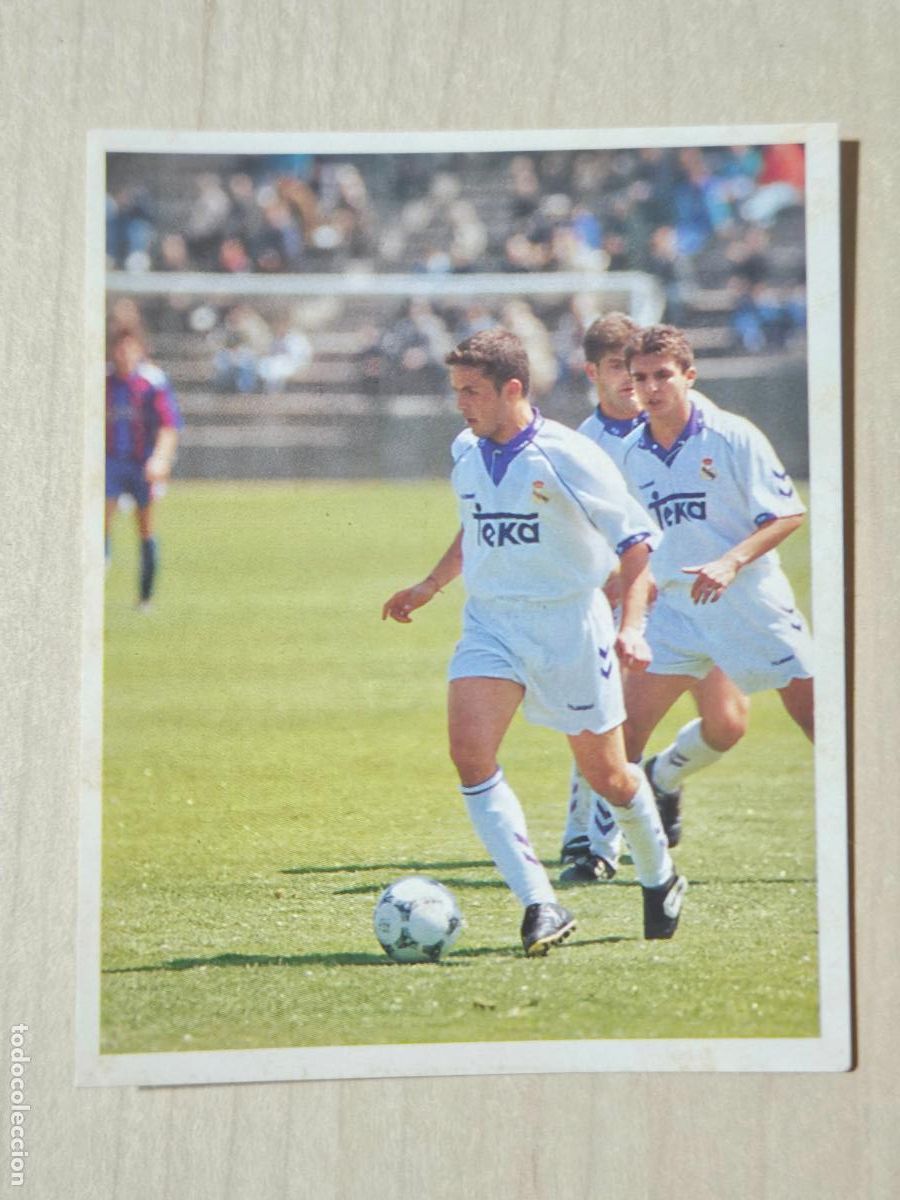 Cromos de Futebol: CROMO N&ordm; 211 DEL ALBUM REAL MADRID FUTBOL Y BALONCESTO 1994 1995 - NUNCA PEGADO