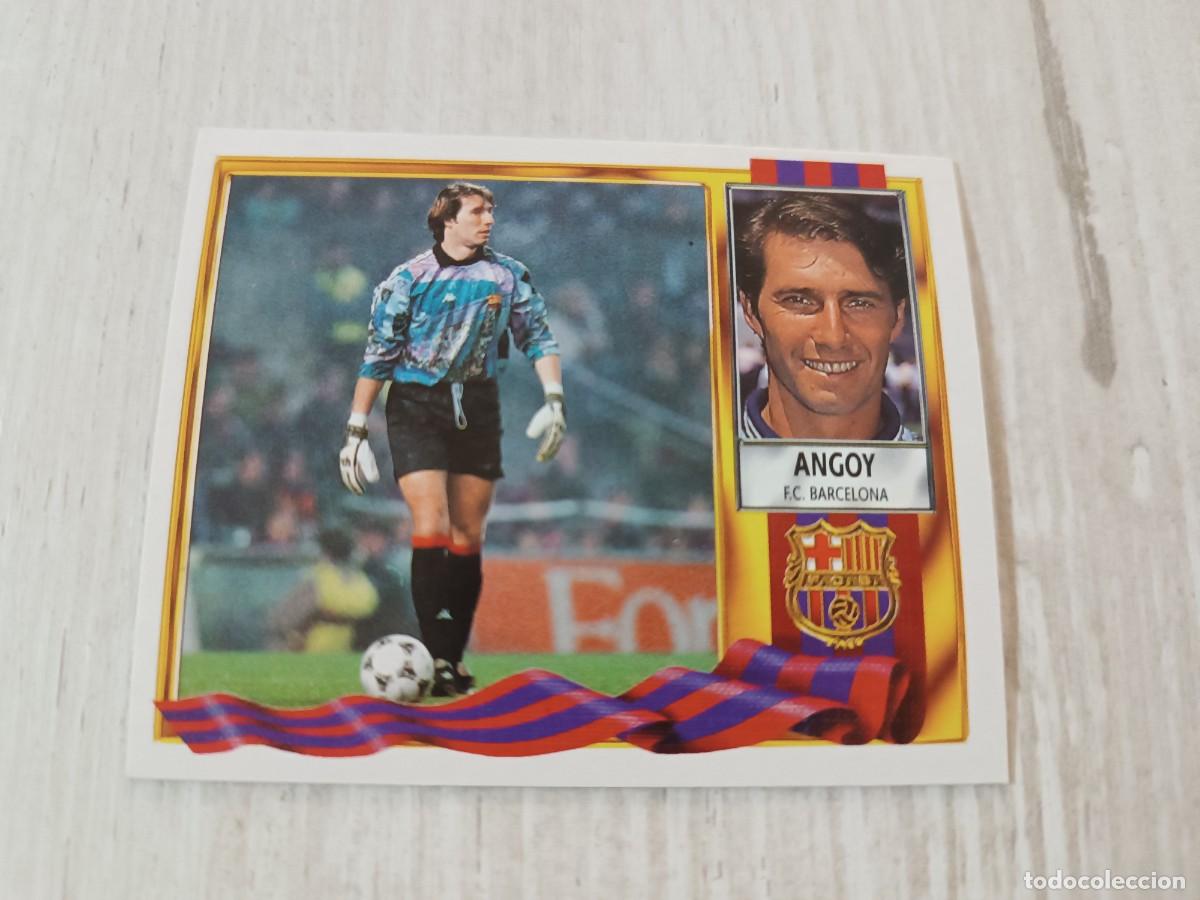 Figurine di Calcio: ANGOY COLOCA SIN PEGAR LIGA ESTE 95 96