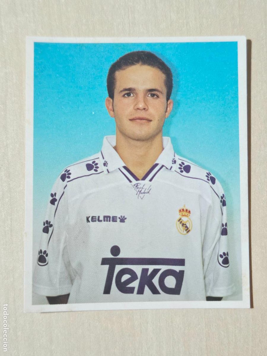 Cromos de Futebol: CROMO N&ordm; 210 DEL ALBUM REAL MADRID FUTBOL Y BALONCESTO 1994 1995 - NUNCA PEGADO