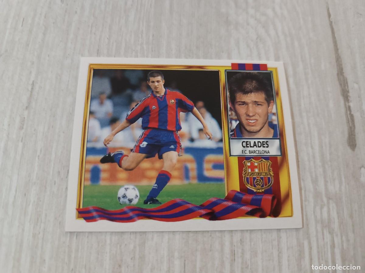 Cromos de Futebol: CELADES COLOCA SIN PEGAR LIGA ESTE 95 96