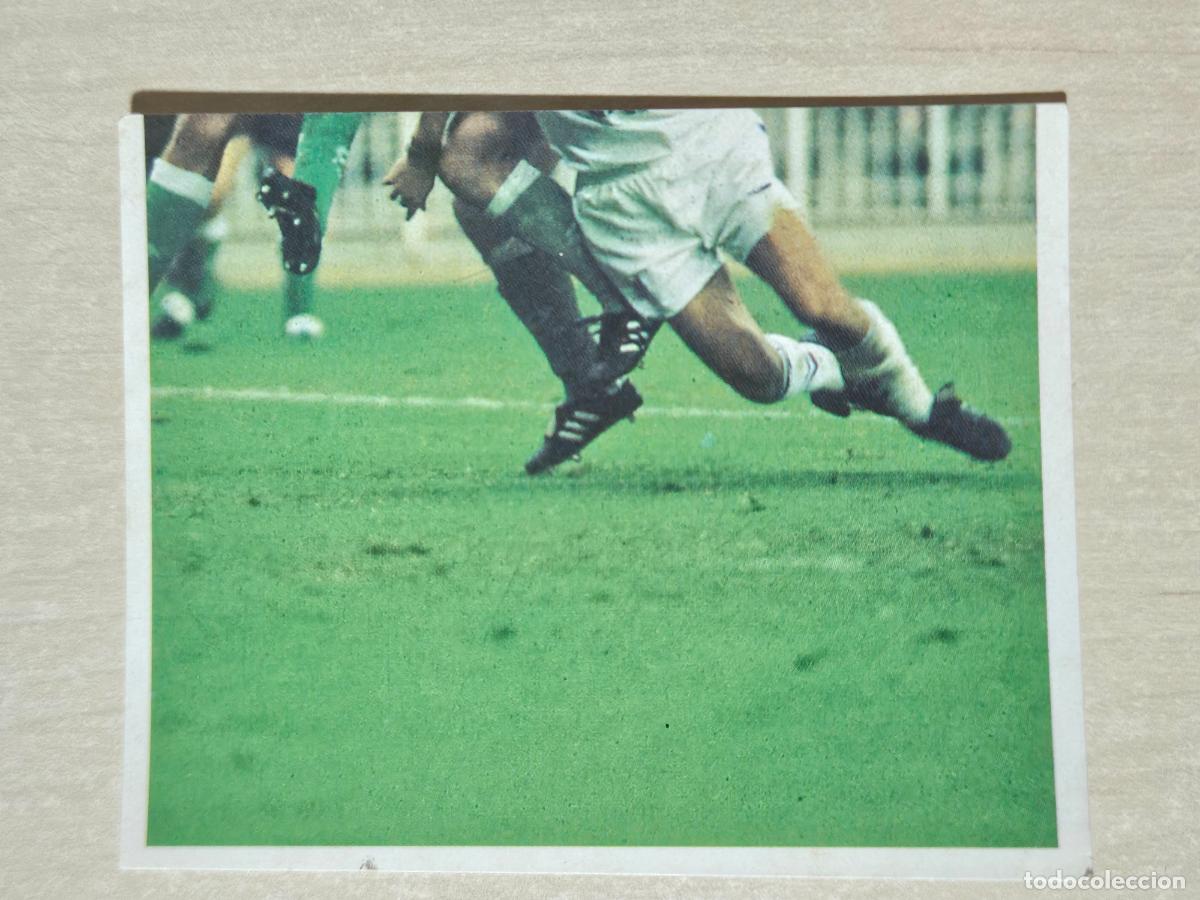 Fu&szlig;ball-Sticker: CROMO N&ordm; 198 DEL ALBUM REAL MADRID FUTBOL Y BALONCESTO 1994 1995 - NUNCA PEGADO