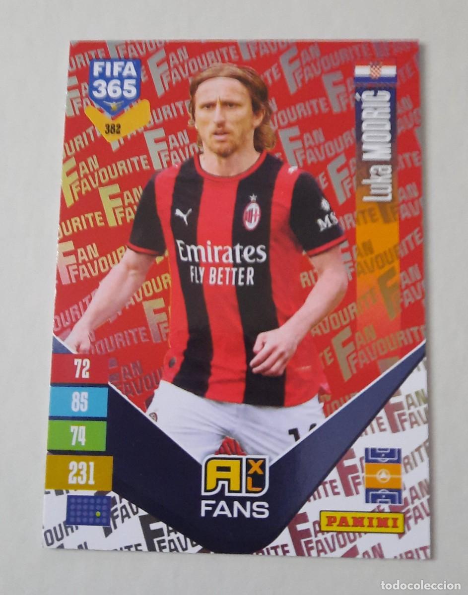 Cartes &agrave; collectionner de Football: Luka Modric rojo #382 Fans Favourite Fifa 365 2027
