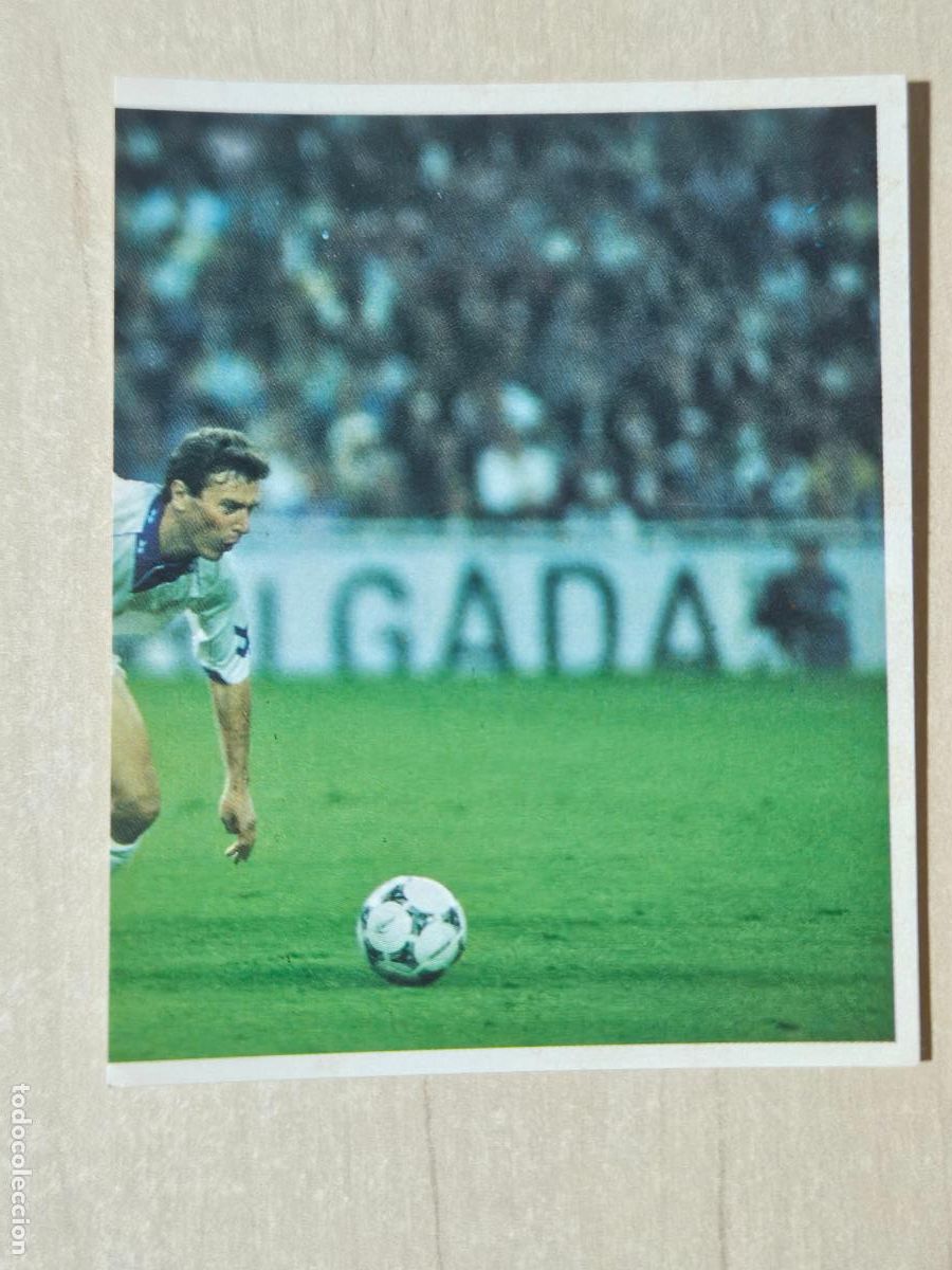 Figurine di Calcio: CROMO N&ordm; 182 DEL ALBUM REAL MADRID FUTBOL Y BALONCESTO 1994 1995 - NUNCA PEGADO
