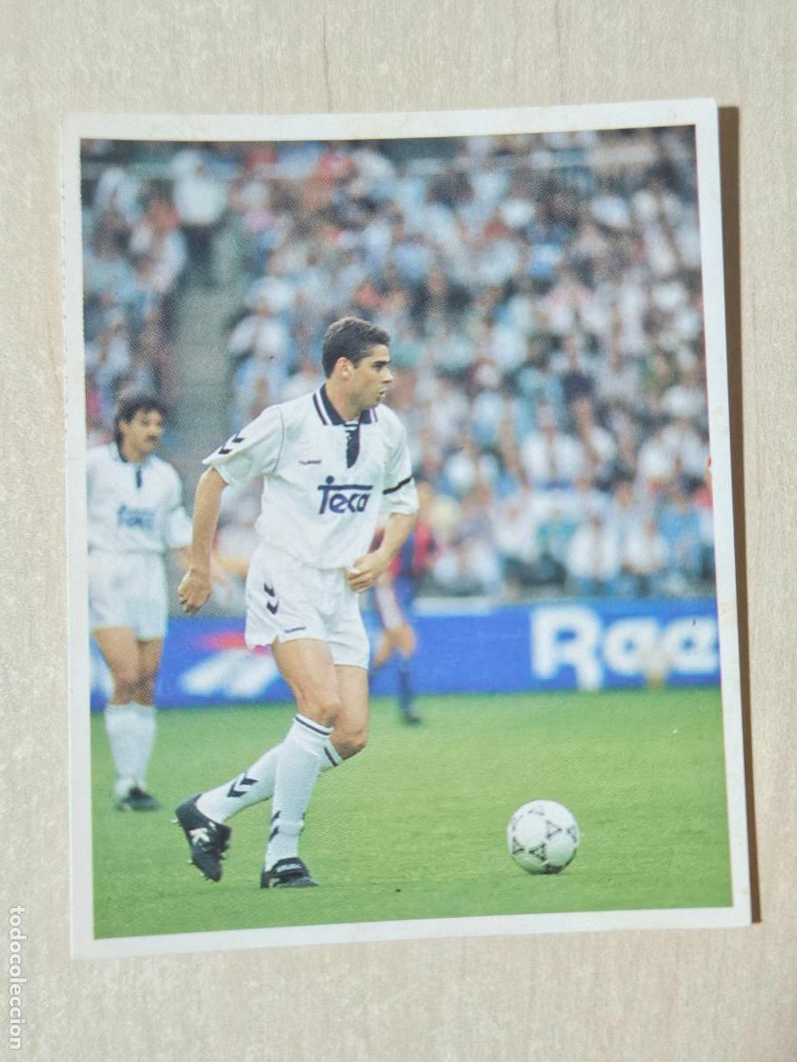 Fu&szlig;ball-Sticker: CROMO N&ordm; 163 DEL ALBUM REAL MADRID FUTBOL Y BALONCESTO 1994 1995 - NUNCA PEGADO