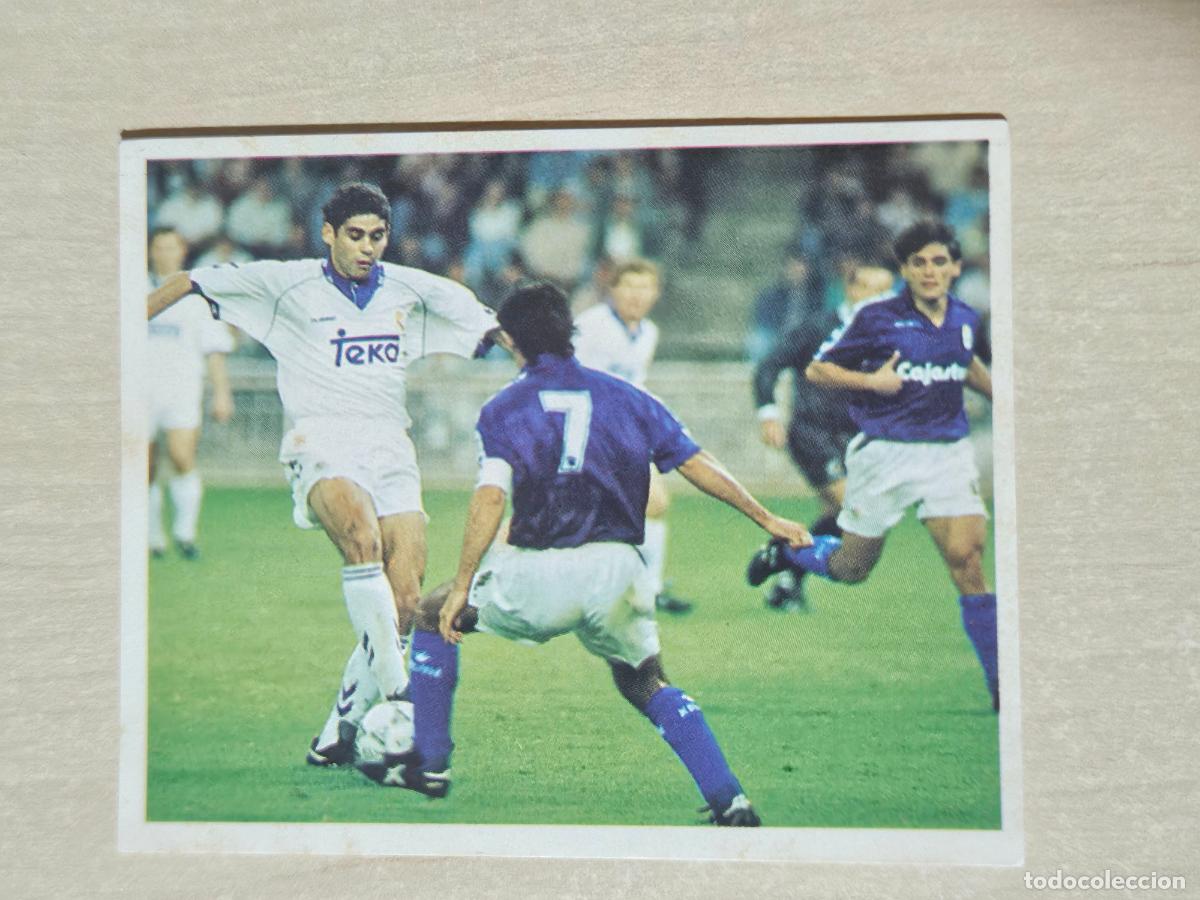 Fu&szlig;ball-Sticker: CROMO N&ordm; 160 DEL ALBUM REAL MADRID FUTBOL Y BALONCESTO 1994 1995 - NUNCA PEGADO
