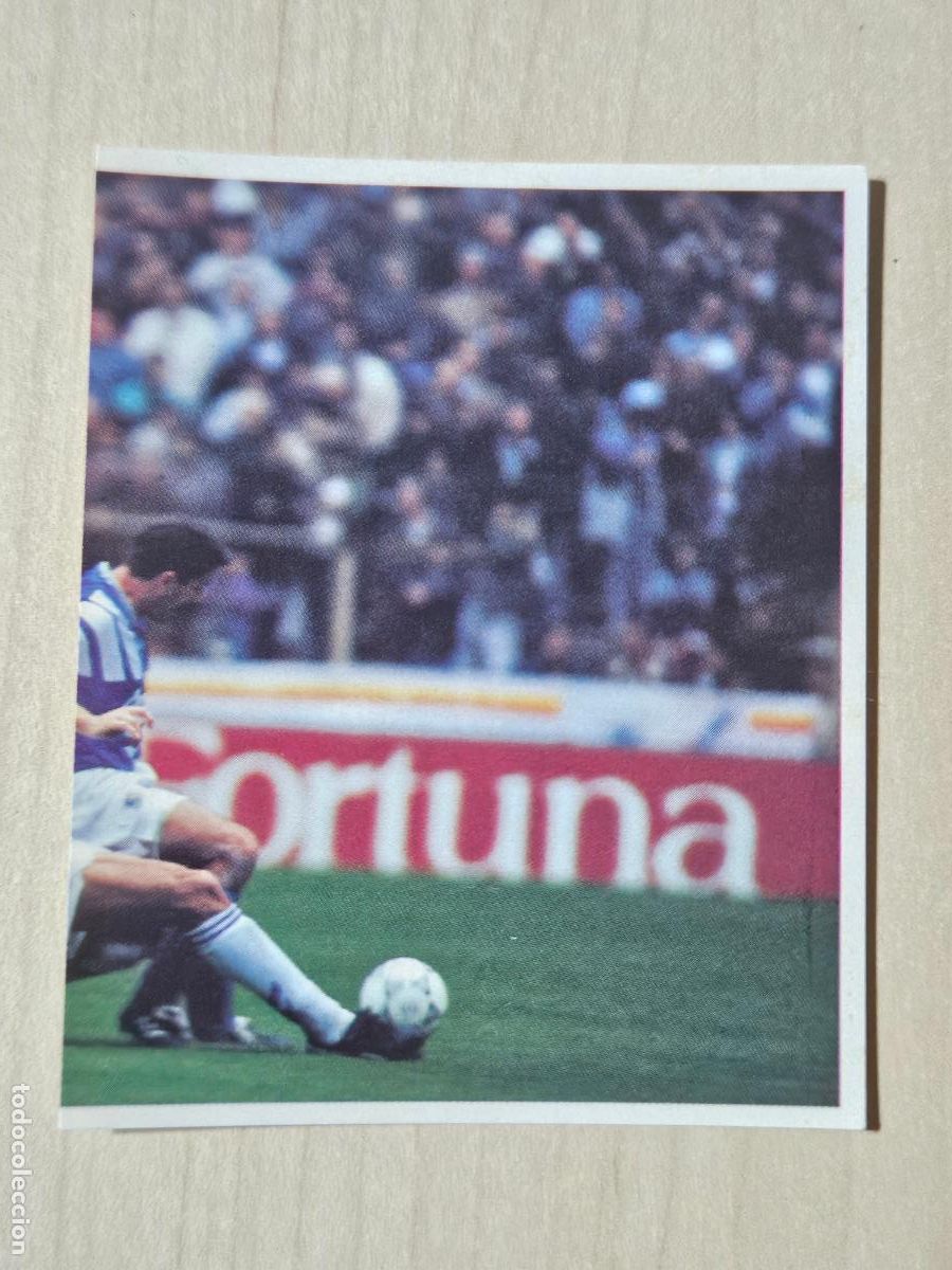 Fu&szlig;ball-Sticker: CROMO N&ordm; 158 DEL ALBUM REAL MADRID FUTBOL Y BALONCESTO 1994 1995 - NUNCA PEGADO