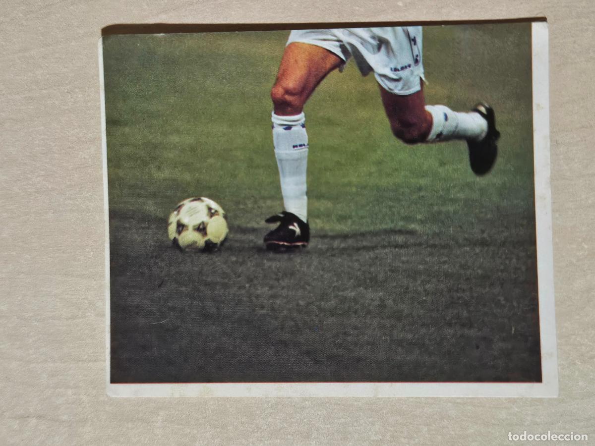 Football Stickers: CROMO N&ordm; 139 DEL ALBUM REAL MADRID FUTBOL Y BALONCESTO 1994 1995 - NUNCA PEGADO