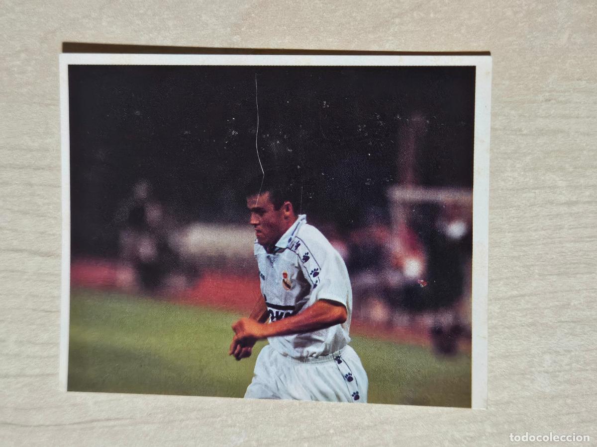 Football Stickers: CROMO N&ordm; 138 DEL ALBUM REAL MADRID FUTBOL Y BALONCESTO 1994 1995 - NUNCA PEGADO