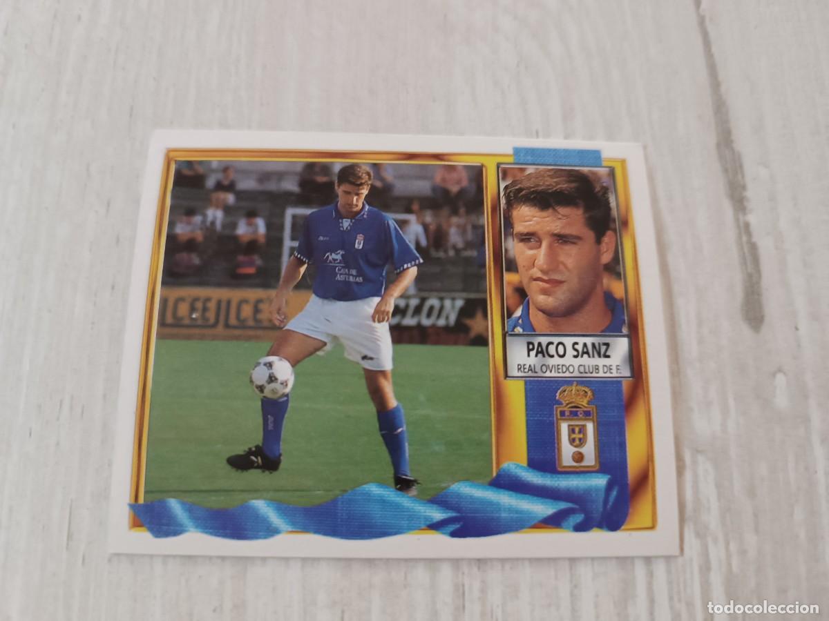 Cartes &agrave; collectionner de Football: PACO SANZ COLOCA SIN PEGAR LIGA ESTE 95 96