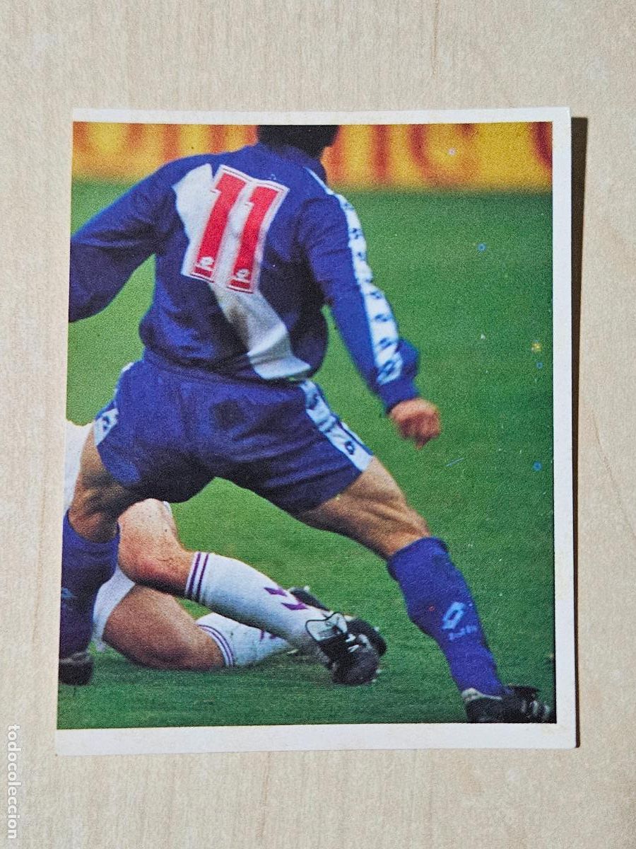 Football Stickers: CROMO N&ordm; 112 DEL ALBUM REAL MADRID FUTBOL Y BALONCESTO 1994 1995 - NUNCA PEGADO