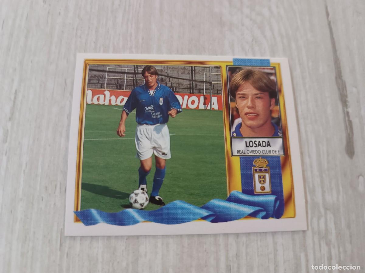 Cartes &agrave; collectionner de Football: LOSADA COLOCA SIN PEGAR LIGA ESTE 95 96