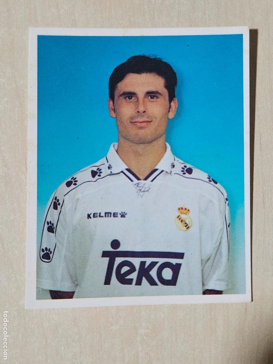 Fu&szlig;ball-Sticker: CROMO N&ordm; 94 DEL ALBUM REAL MADRID FUTBOL Y BALONCESTO 1994 1995 - NUNCA PEGADO