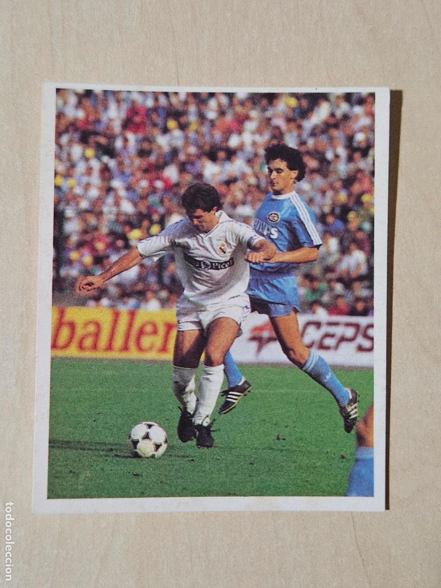 Fu&szlig;ball-Sticker: CROMO N&ordm; 93 DEL ALBUM REAL MADRID FUTBOL Y BALONCESTO 1994 1995 - NUNCA PEGADO