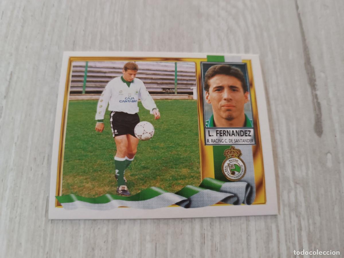 Cartes &agrave; collectionner de Football: LUIS FERN&Aacute;NDEZ COLOCA SIN PEGAR LIGA ESTE 95 96