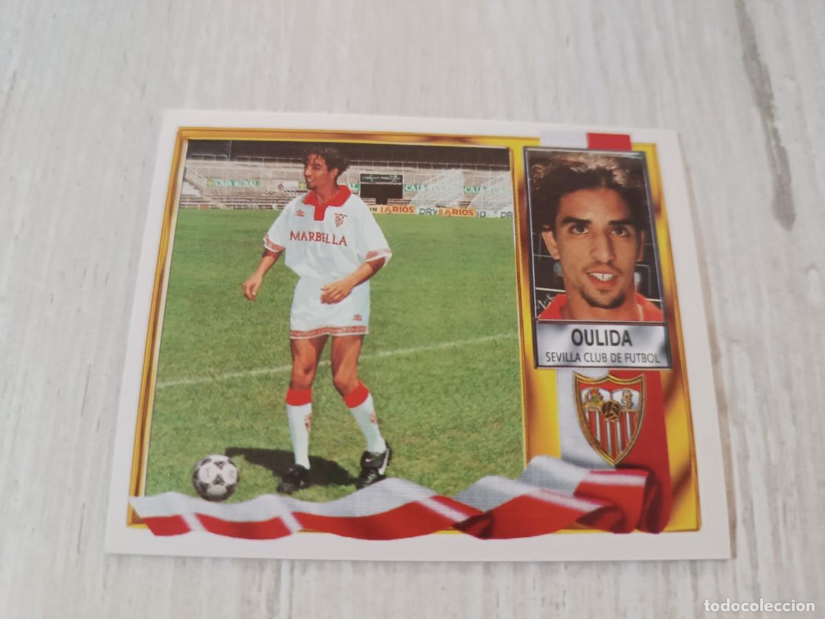 Cartes &agrave; collectionner de Football: OULIDA COLOCA SIN PEGAR LIGA ESTE 95 96