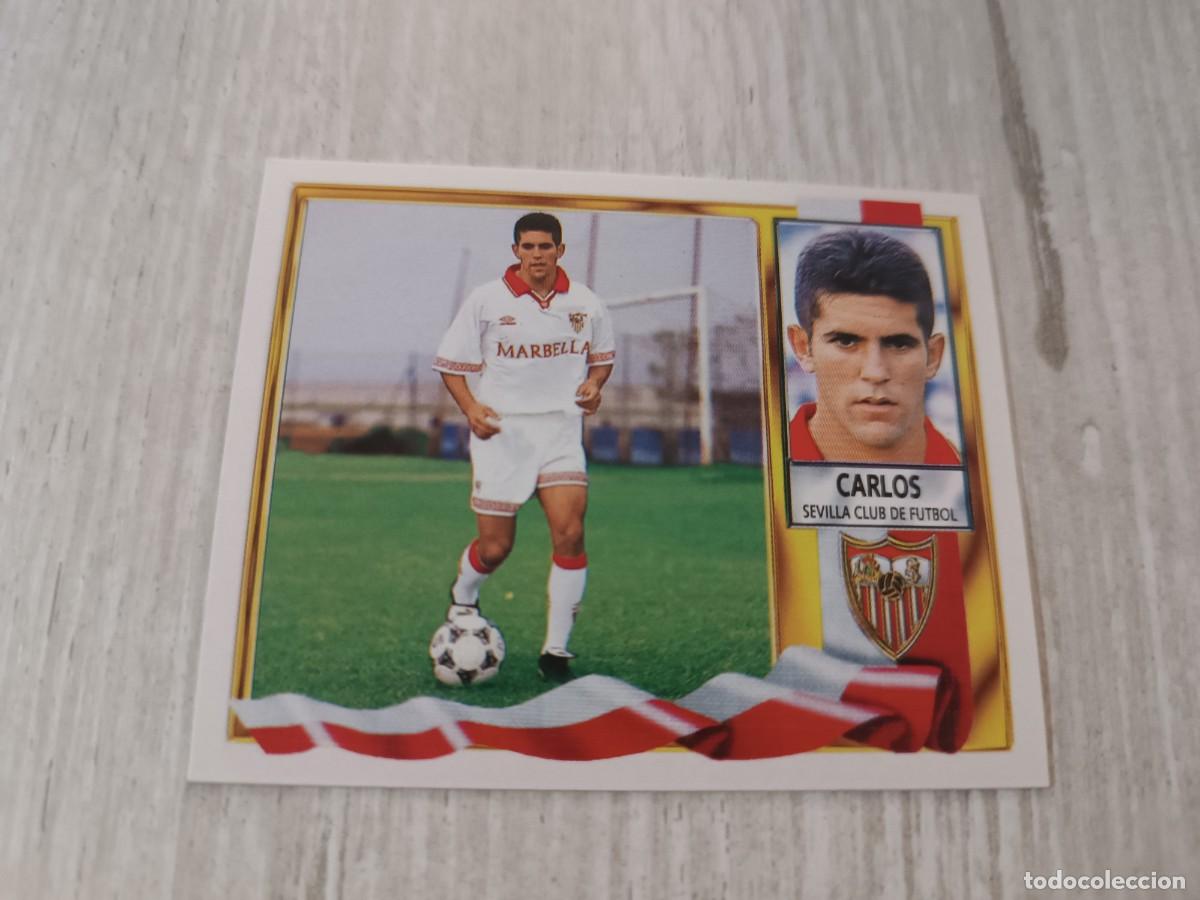 Cartes &agrave; collectionner de Football: CARLOS COLOCA SIN PEGAR LIGA ESTE 95 96