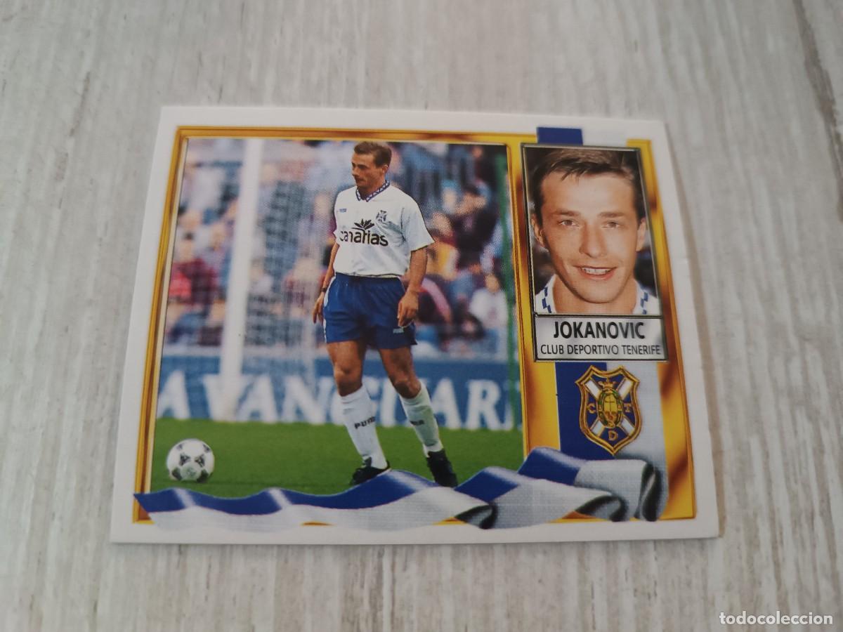 Cartes &agrave; collectionner de Football: JOKANOVIC COLOCA SIN PEGAR LIGA ESTE 95 96
