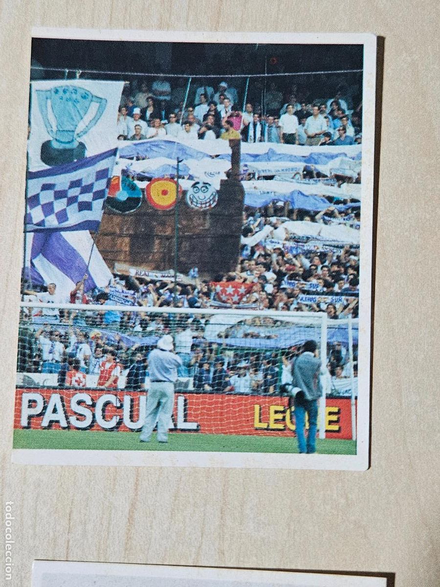 Fu&szlig;ball-Sticker: CROMO N&ordm; 12 DEL ALBUM REAL MADRID FUTBOL Y BALONCESTO 1994 1995 - NUNCA PEGADO