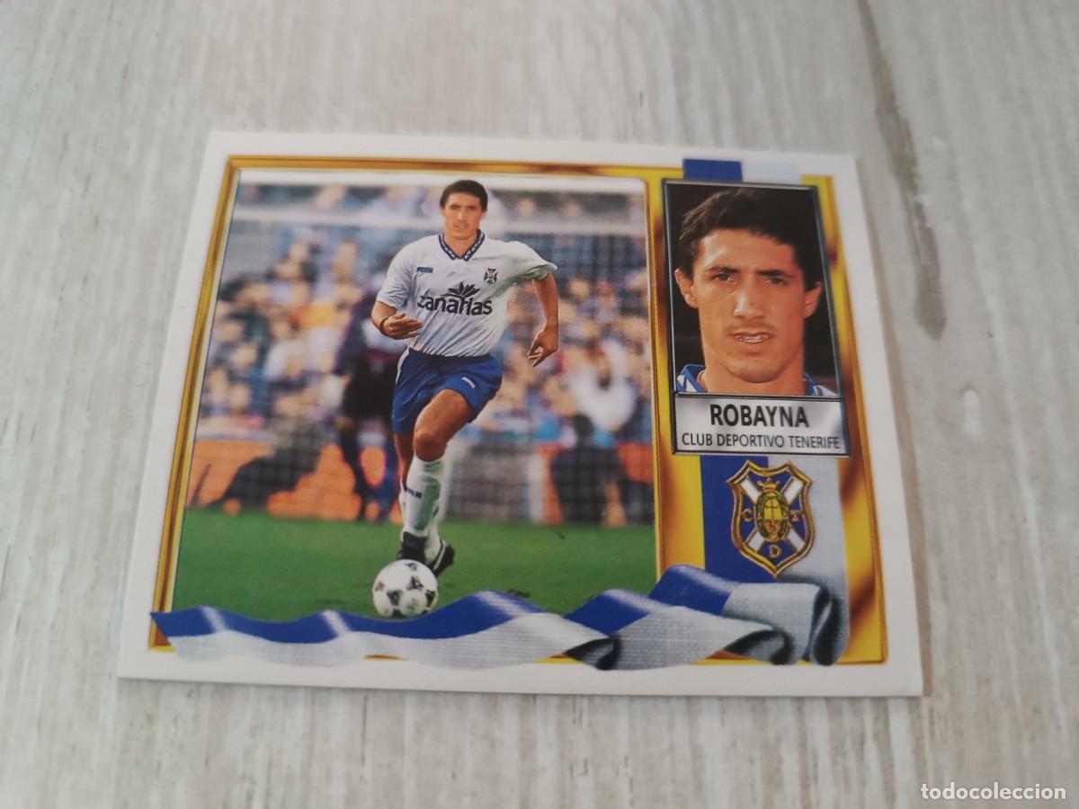 Cartes &agrave; collectionner de Football: ROBAYNA COLOCA SIN PEGAR LIGA ESTE 95 96