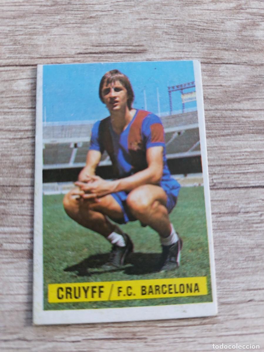 Cartes &agrave; collectionner de Football: CROMO FUTBOL Cruyff F.C Barcelona EDITORIAL ESTE LIGA 74-75